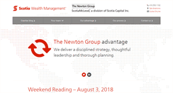 Desktop Screenshot of newtongroupwealth.com